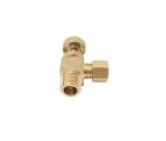 1/4NPT Lead Free Brass Needle Valve With Brass Handwheel