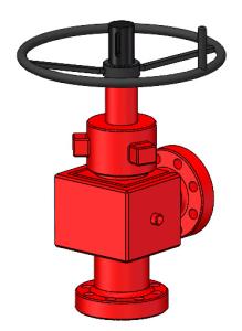 Quality Offshore Oil Drilling API 6A Adjustable Choke Valve For Gas Tree wholesale
