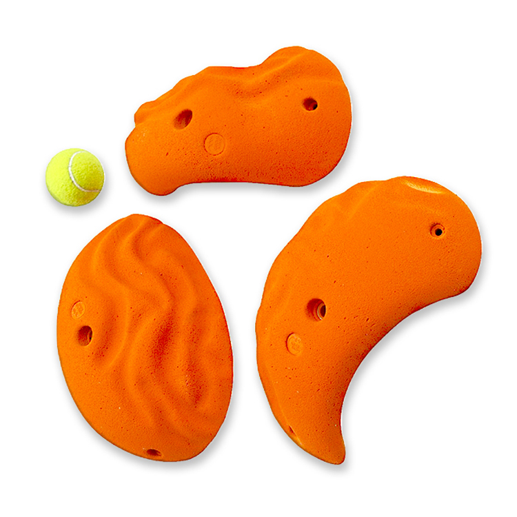 Outdoor Adventure Activity Rock Climbing Holds in Mixed Color Allowable Passenger 5-10