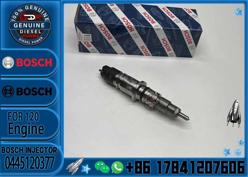 0445120377,0 445 120 377 Common Rail Fuel Injector for 5307809,C5307809 Diesel Injectors BO-S-CH Cum-mins IS-L5.9 Engine