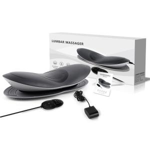 Quality Relaxing Pulse Electric Waist Massager With Remote Control 24W Black wholesale