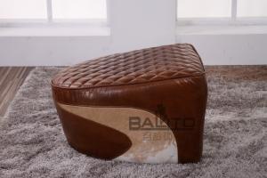 Quality classical British leather ottoman,#2059-otto wholesale