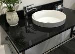 Nero Assoluto Polished Granite Vanity Countertops Bacteria Resistance Hard