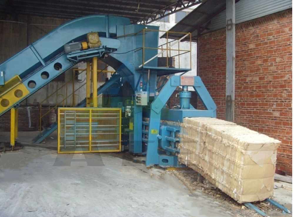 60T-200T Horizontal Cardboard Baler Recycling Baler Machine