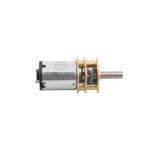 High Speed Adjustable Output Shaft N20 Brush Dc Motor 3 Volt For Auto Lacing