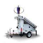 Mobile Energy Vehicle Solar Wind Hybrid System Trailer Power Supply System