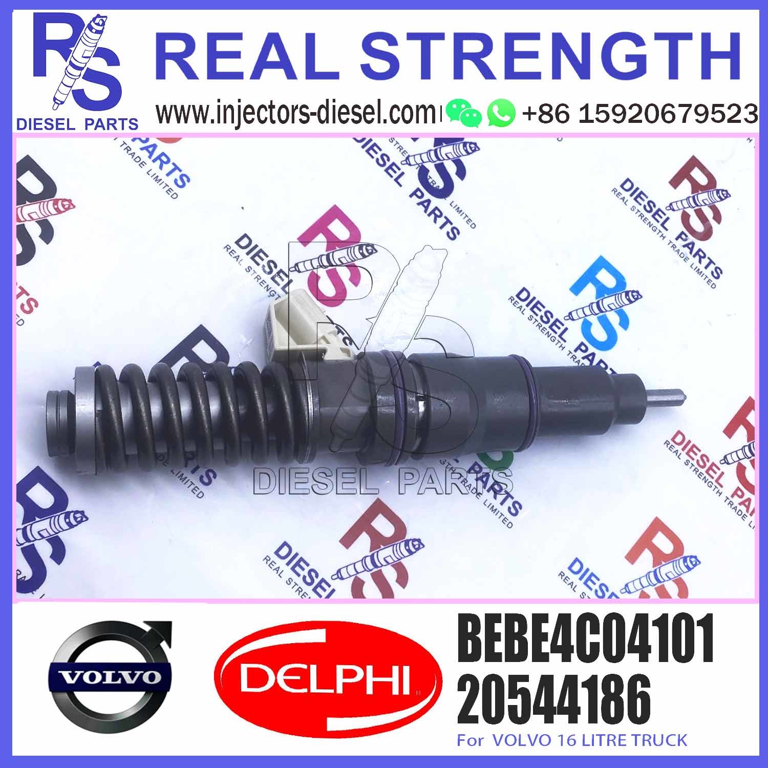 High quality truck diesel engine parts Injector BEBE4C04101 for V-O-L-V FH 16