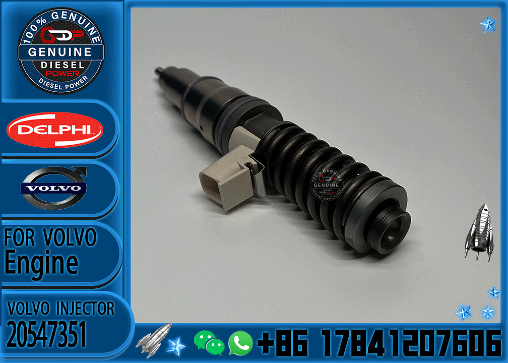 Diesel injection system parts diesel fuel injector 3883426 20547350 20547351 20555521 Diesel Injector for volvo