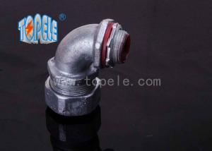 Quality Liquidtight Flexible Conduit And Fittings , 90 Degree Angle Connector Malleable Iron wholesale
