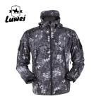 Custom Logo Winter Hooded Zip Up Male Poly Warm Utility Chaqueta Giacca a Vento