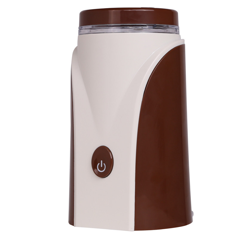 ABS Housing Household Coffee Grinder Stainless Steel Blade Coffee Mill Manual Press
