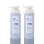 500ml Cosmetic Lotion Bottle PET Plastics White Jelly Matte Custom Private Label