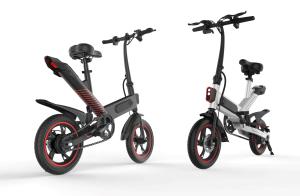 Quality 40 - 60KM Long Voyage Aluminum Folding Electric Bike For Urban Tourism wholesale