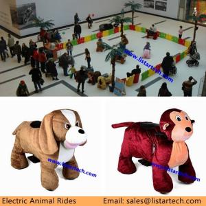 Quality Stuffed Animal Ride On Toys for Mall, Low Speed Animal Toy Ride on Ponycycle toys for Kids wholesale