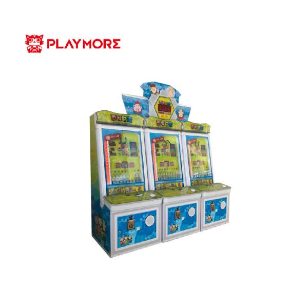 Coin Operated Lottery Treasure Quest Arcade Machine 540W Drop Ball Game 3