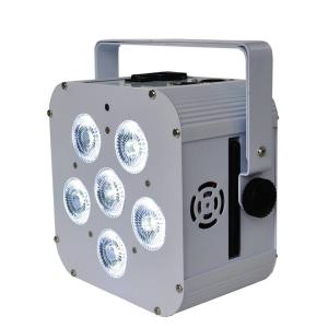 Quality 6 Pcs Automated 6in1 Wireless Par Lights Led Battery Lighting Long Life Span wholesale