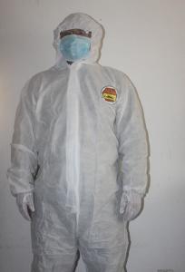 Quality Sms Polypropylene Waterproof Safety Chemical Coveralls Manufacturers wholesale