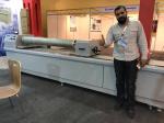 High Efficiency Pre Printing Uv Laser Engraver , Rotary Engraving Machine
