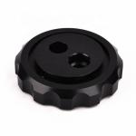 Black Aluminum Anodized 4 Axis CNC Turning Parts