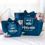 Recycled Paper Shopping Bags Customized Printing Paperboard Gift Packing Bags
