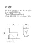 White One Piece Ceramic Toilet Automatic Modern Cupc Certified For Home Or Hotel