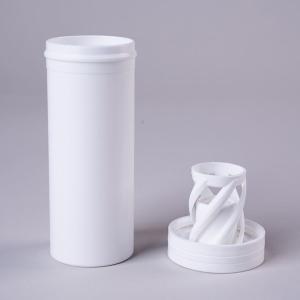 Quality Food Grade PP Industrial Supplements White Round Effervescent Tablet Vitamin C Tube wholesale