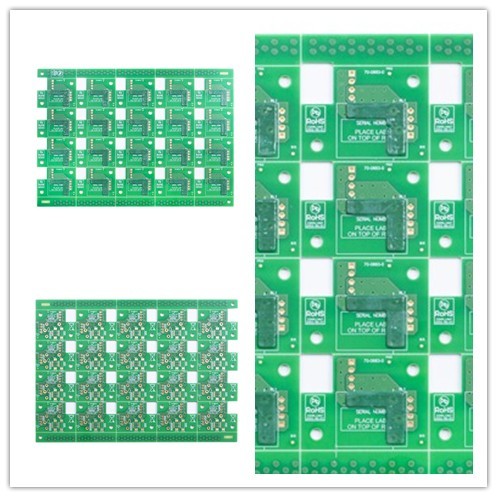 High TG TG170 Double Sided Printed Circuit Board Halogen Free 4mil