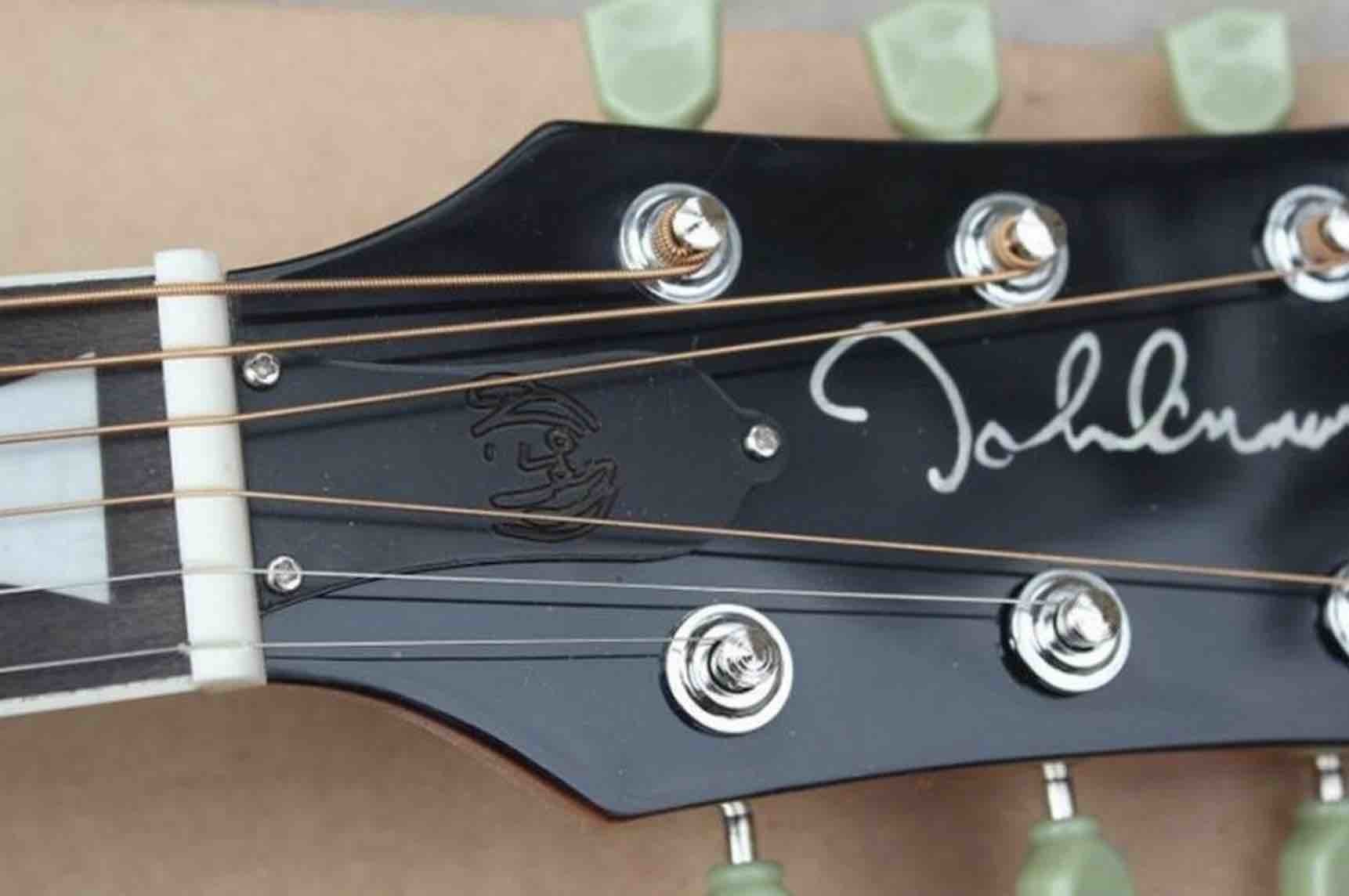 Custom Grand 70th Anniversary John Lennon Museum Model J160E Acoustic Guitar