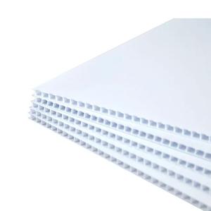 Quality 4mm Coreflute Polypropylene Hollow Sheet 5mm Coreflute Board wholesale