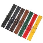 Leather Watchband Men Women Wristwatch Strap 18 19 20 21 22 24mm on Watchbands