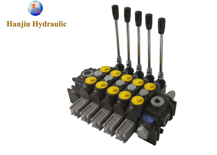 80LPM 5P80 Hydraulic Control Valve For Manipulators With Manual Control