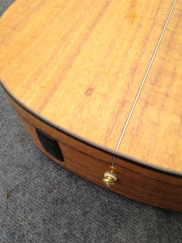 Free shipping import Tay k240 acoustic guitar with fishman101 EQ nature color