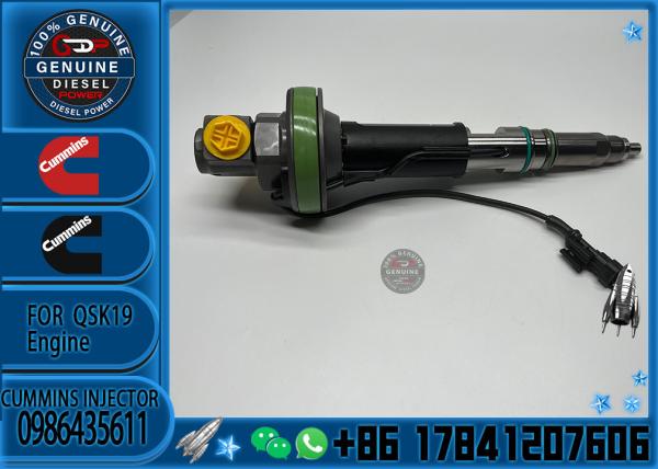Diesel Fuel Engine parts diesel fuel injector 0986435611 for Cumminns QSK19