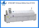 PCB Size 50-700mm Heating Reflow Oven Machine 10 hot air circulation heating