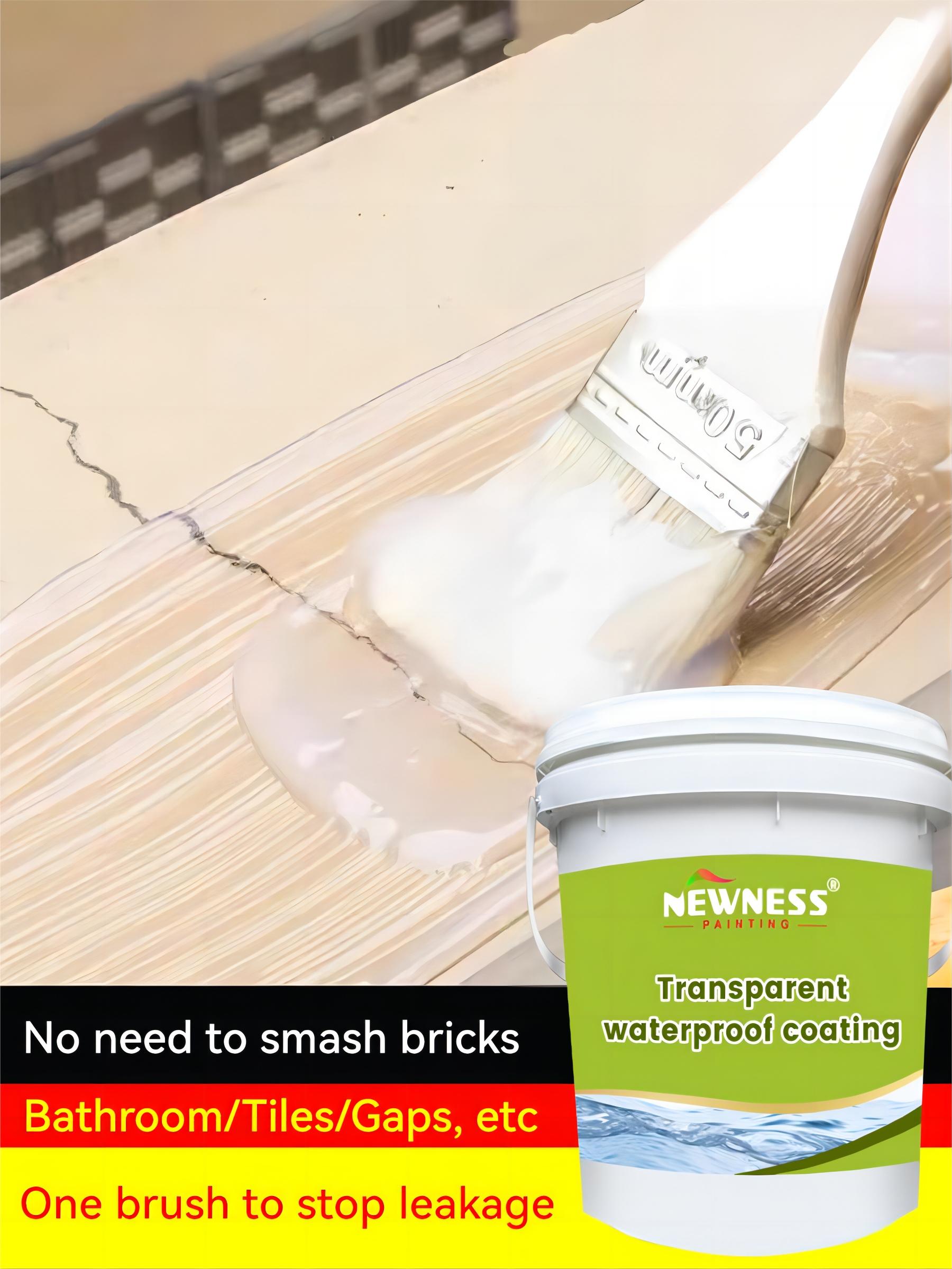 20KG/BUCKET Transparent Liquid Glue for Waterproofing and Leak Filling Acrylic Coating