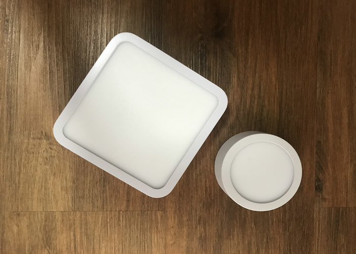 18w Dimmable Led Panel Light Slim Panel 90lm / W With 120 Degree Beam Angle