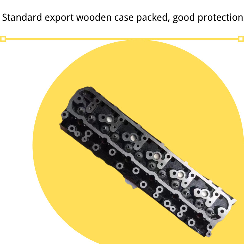 Excavator 6D105 Engine Cylinder Head 6137-12-1200 For PC150-1 PC200-1 PC220-1