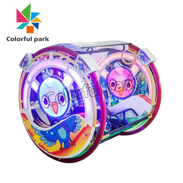 2 Players Coin Operated Arcade Machines Le Bar Car Outdoor Amusement Rotates