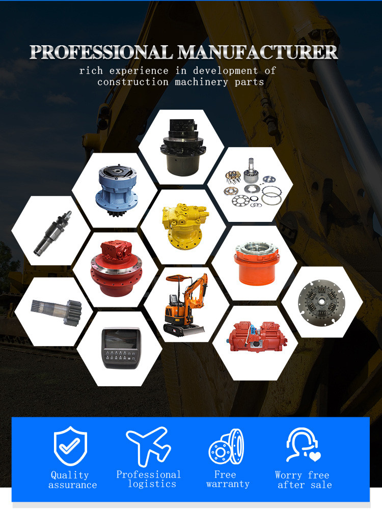 9257254 9258325 Hydraulic Excavator Parts For HMGF40 Travel Motor