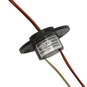 Quality Cap Type Rotary Slip Ring 6 Circuit 2A 240 VAC/DC Low Contact Resistance wholesale