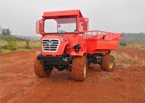 Quality Light Weight Mini Articulated Dump Truck Full Hydraulic Steering 30HP For Oil Palm wholesale