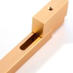 Luxury Kitchen Furniture Hidden Pull Handles 160mm Aluminium Drawer Handles