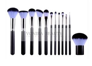 Quality Customized Classic Synthetic Fiber Makeup Brushes Makeup Artist Professional Kit wholesale