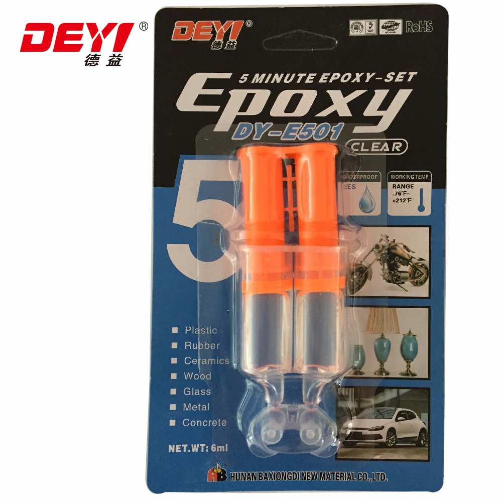 Chemical Industry Epoxy Adhesive Epoxy Resin Kit Curing Time 5 Minutes