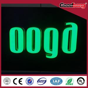 Quality Vacuum light high quality custom acrylic strong alphabet letter signs wholesale