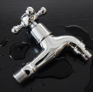 Quality Antique Brass Bibcock 4point ODM Outdoor Faucet Garden Tap wholesale