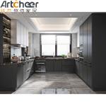 Modern Design Style I Shape Kitchen Cabinets For Home In United States