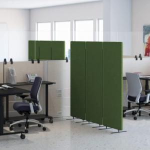 Quality Polyer Fiber Beautiful Removable Acoustic Office Dividers Space Room Acoustic Partition wholesale