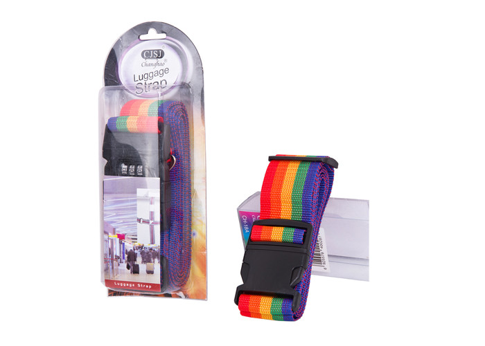 Firm Fabric Material Luggage Security Strap For Business Regular Level