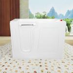 Acrylic walk in bathtub for elder disable people